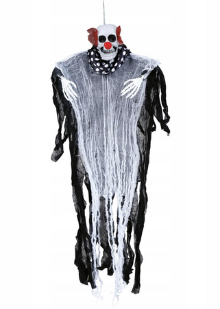 DEKORACJA WISZĄCA KLAUN 80 CM