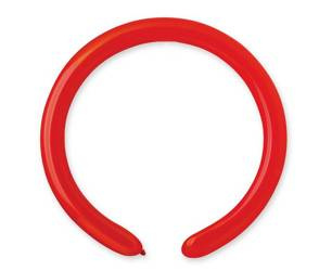 BALONY LATEKSOWE CZERWONE DO MODELOWANIA 100 SZT