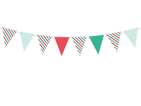 GIRLANDA MERRY CHRISTMAS FLAGIETKI