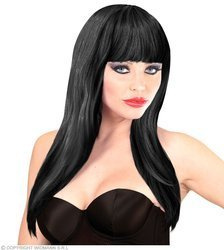 PERUKA BRUNETKA Z GRZYWKĄ