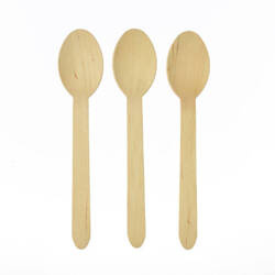 DREWNIANE ŁYŻKI ŁYŻECZKI 8 SZT