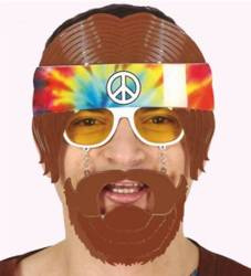 OKULARY HIPIS Z BRODĄ