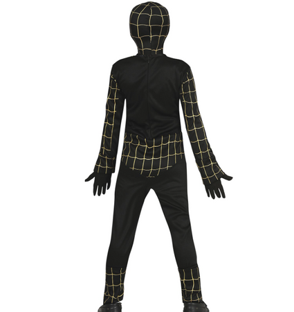 STRÓJ CHŁOPIĘCY CZŁOWIEK PAJĄK CZARNY 