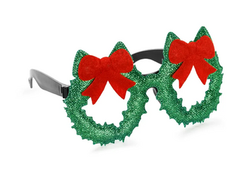 OKULARY ŚWIĄTECZNE WIEŃCE BOŻE NARODZENIE