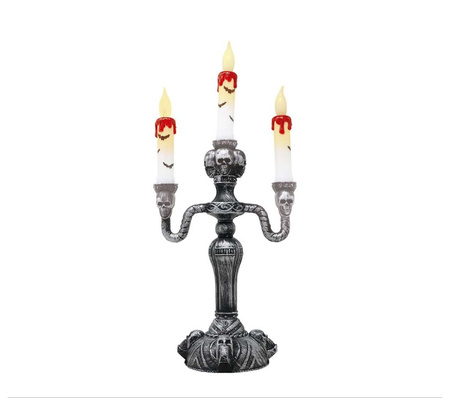 CHANDELIER 3 CANDLES WITH LIGHT 40 CM