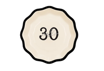 TALERZYKI PAPIEROWE 30 HELLO 18 CM 6 SZT