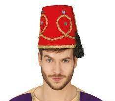 CZAPKA FEZ TURECKA CZERWONA