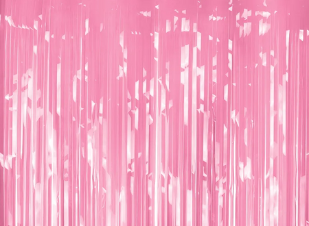 KURTYNA PARTY JASNY RÓŻOWY 100 X 200 CM