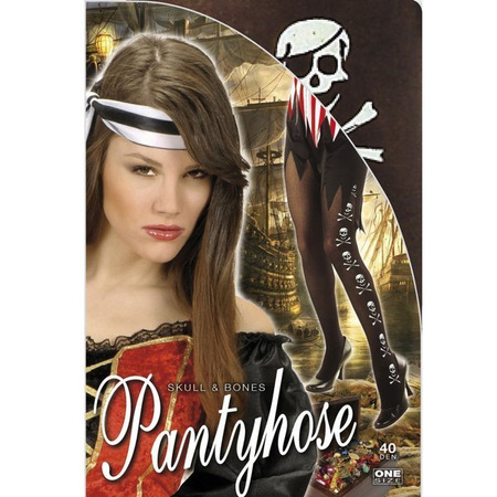 RAJSTOPY CZARNE PIRATKI