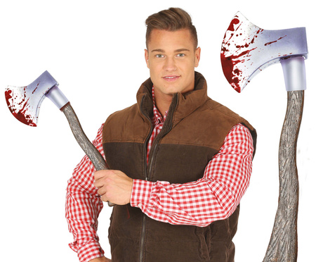 KRWAWY TOPÓR SIEKIERA 49 CM