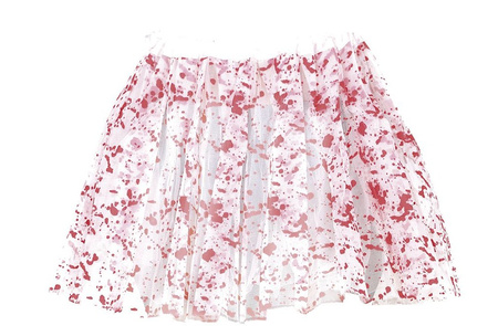 SPÓDNICZKA DZIECIĘCA TUTU BIAŁA KREW