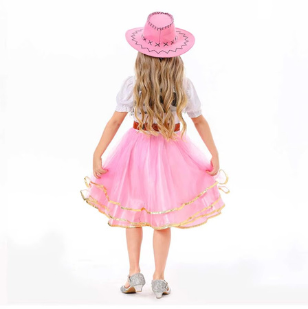 STRÓJ RÓŻOWA KOWBOJKA 