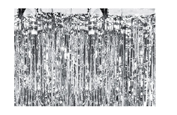 KURTYNA SREBRNY 100 X 200 CM