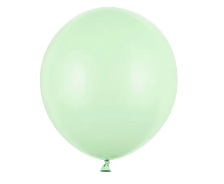 BALONY LATEKSOWE 43 CM PISTACJOWE 25 SZT