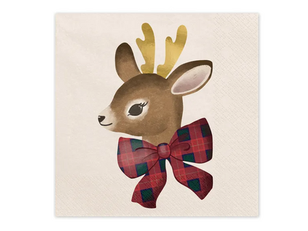 SERWETKI PAPIEROWE 12 SZT JELONEK 33 X 33 CM