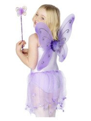 ZESTAW MOTYLEK FIOLETOWY