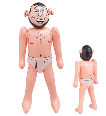 DMUCHANA LALKA MĄŻ IDEALNY 90 CM 