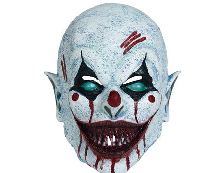 MASKA UŚMIECHNIĘTY KLAUN HALLOWEEN 