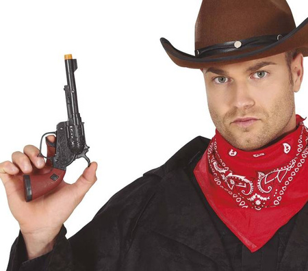 CZARNY REWOLWER 23 CM