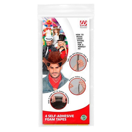 SAMOPRZYLEPNE TAŚMY PIANKOWE 4 SZT.