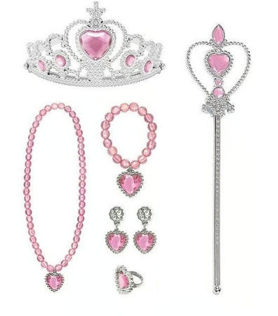 ZESTAW KRÓLEWNY RÓŻOWY 