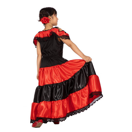 STRÓJ MAŁA TANCERKA FLAMENCO 