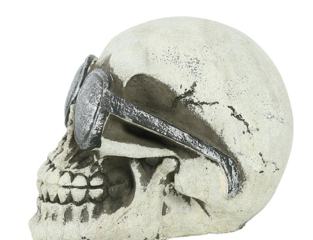 CZASZKA Z OKULARAMI 11 CM 