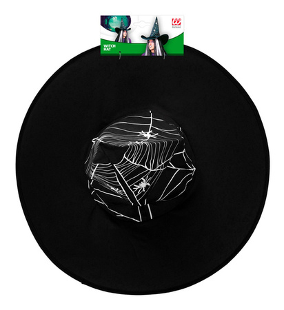 KAPELUSZ WIEDŹMY Z PAJĘCZYNĄ