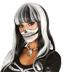 PERUKA BLACK AND WHITE Z GRZYWKĄ