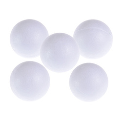 KULE STYROPIANOWE 5 CM 5 SZT DIY