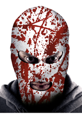 KOMINIARKA BIAŁA Z PLAMAMI KRWI HALLOWEEN