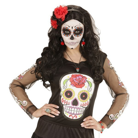 NASZYJNIK Z CZASZKĄ LOS MUERTOS 