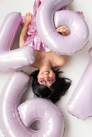 PERUKA KLEOPATRA CZARNY