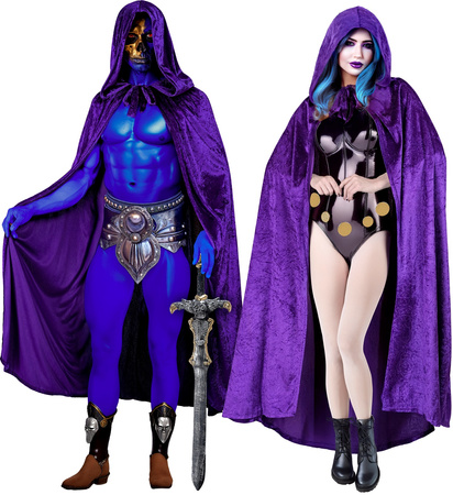 PELERYNA FIOLETOWA 140 CM