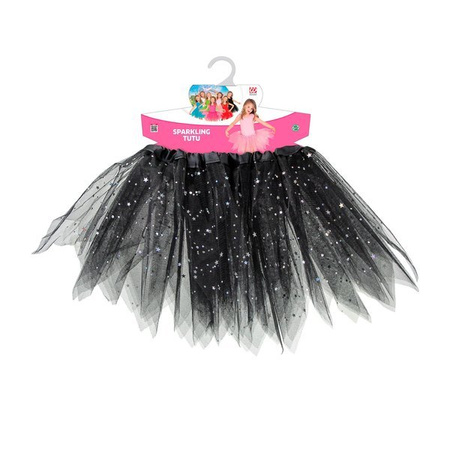 TUTU SCINTILLANTE NERO 30 cm
