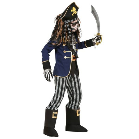 STRÓJ SZKIELET PIRATA  HALLOWEEN