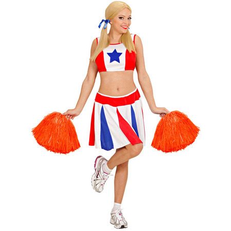 POMPON CHEERLEADERKI POMARAŃCZOWY