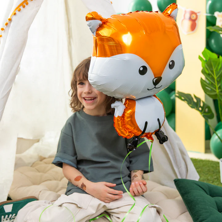 BALON FOLIOWY LISEK 49X68 CM LEŚNI PRZYJACIELE