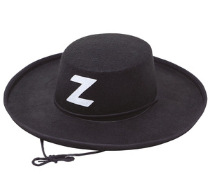 KAPELUSZ BANDYTY ZORRO