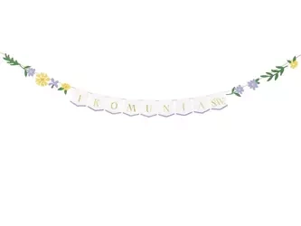 BANER I KOMUNIA ŚWIĘTA 300X13 CM