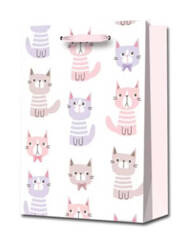 TORBA PREZENTOWA KOTKI 26 X 10 X 32 CM