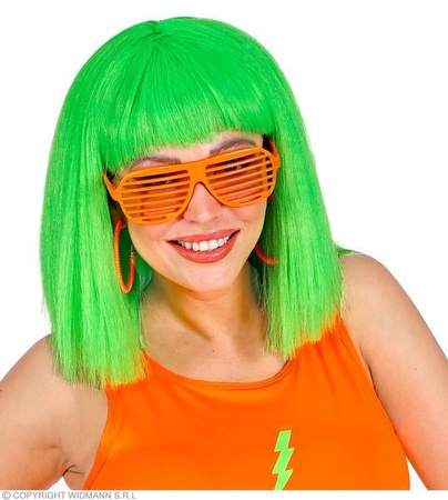 OKULARY POMARAŃCZOWE ŻALUZJE