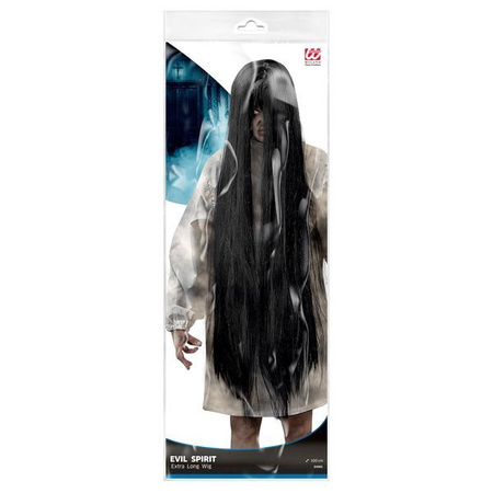 PERUKA CZARNA 100 CM