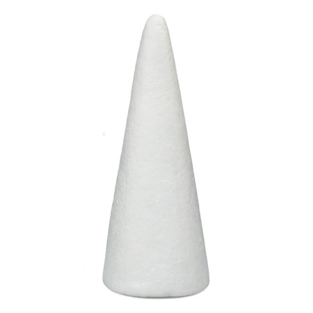 STOŻEK STYROPIANOWY 17.5 CM DIY ŚWIĄTECZNY