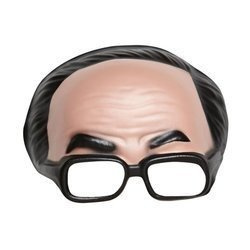 MASKA Z WŁOSAMI I OKULARAMI