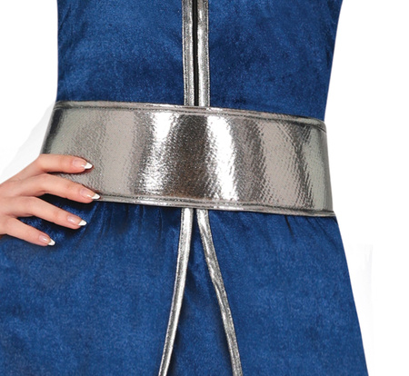 STRÓJ RYCERZA DAMSKI NIEBIESKI