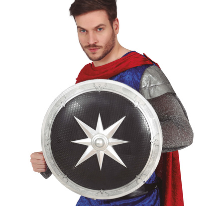 CZARCZA CZARNO SREBRNA 45 CM