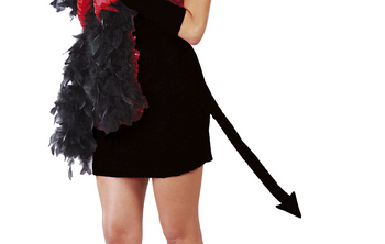 CZARNY OGON DIABŁA 43 CM