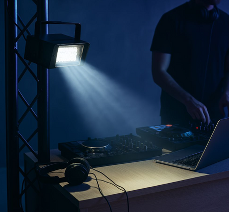 LAMPA BŁYSKOWA 12X8X5 CM 35W HALLOWEEN