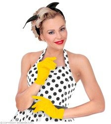 RĘKAWICZKI KLAUNA ŻÓŁTE